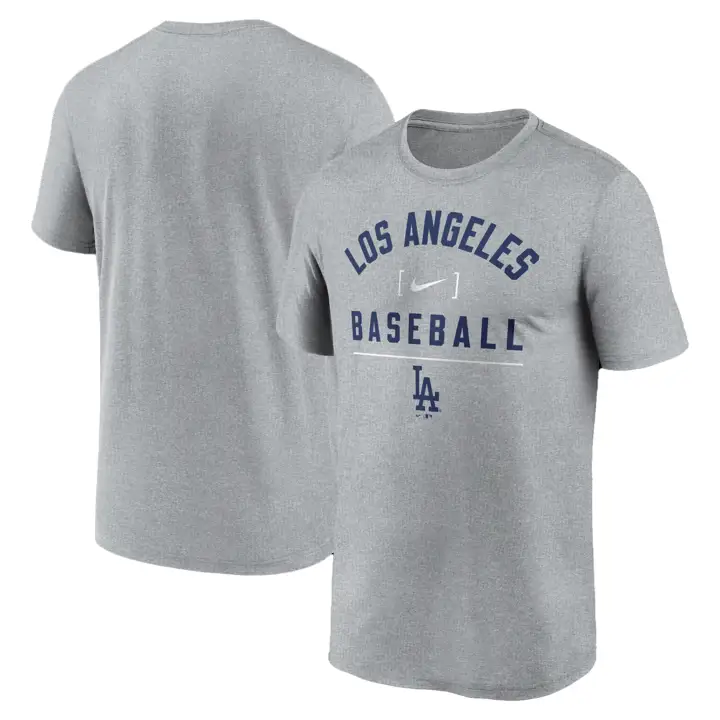 T-shirt Los Angeles Dodgers MLB Baseball Stack Legend GRIS