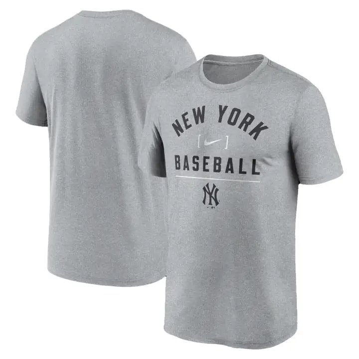 T-shirt gris New York Yankees MLB Baseball Stack Legend
