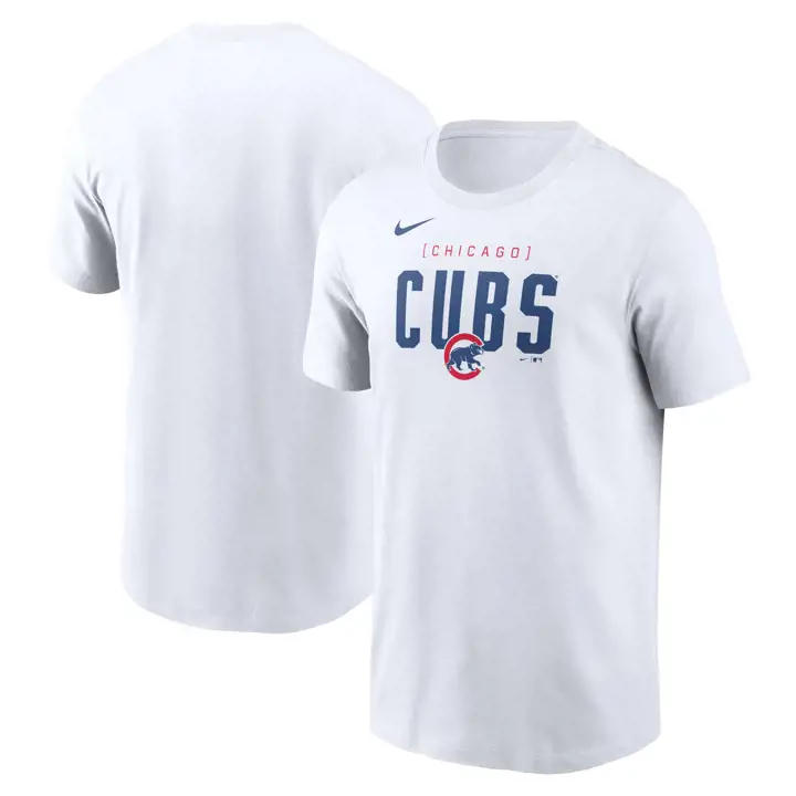 T-shirt Chicago Cubs MLB Supporteur Domicile Blanc