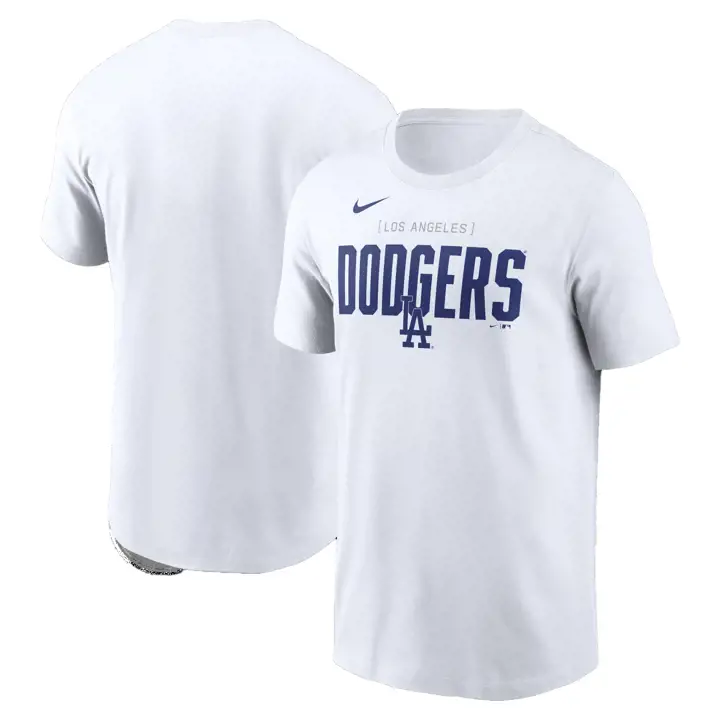 T-shirt supporteur MLB Los Angeles Dodgers Blanc
