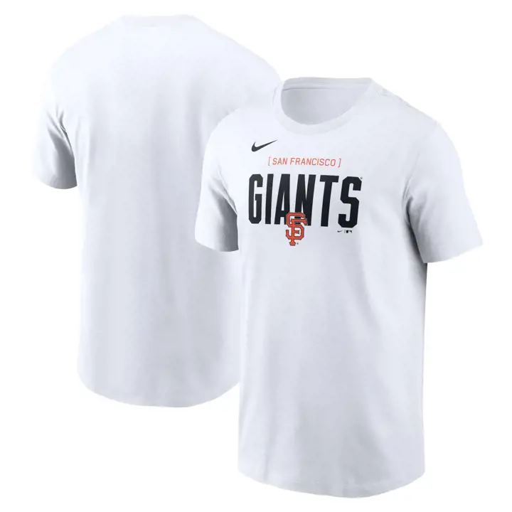 T-Shirt MLB San Francisco Giants Supporteur à Domicile Entre Parenthèses Blanc