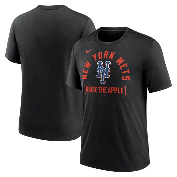 T-shirt Triblend New York Mets MLB Swing Big BLK
