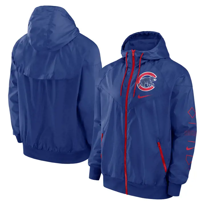 Veste Nike Windrunner RBL MLB Chicago Cubs