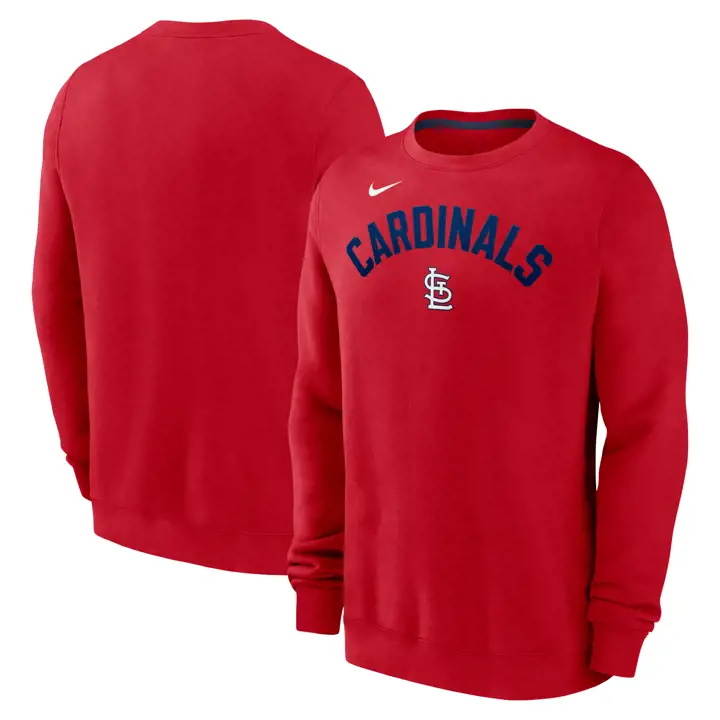 St. Louis Cardinals MLB Nike Crew Classique Rouge