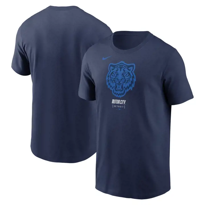 T-shirt Marine Logo City Connect MLB des Detroit Tigers