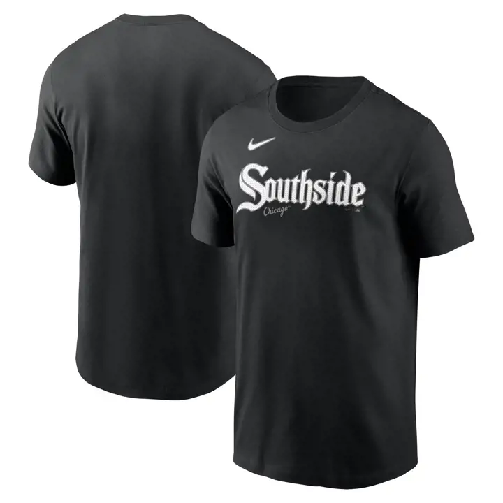 T-shirt Nike MLB City Connect Chicago White Sox - Noir