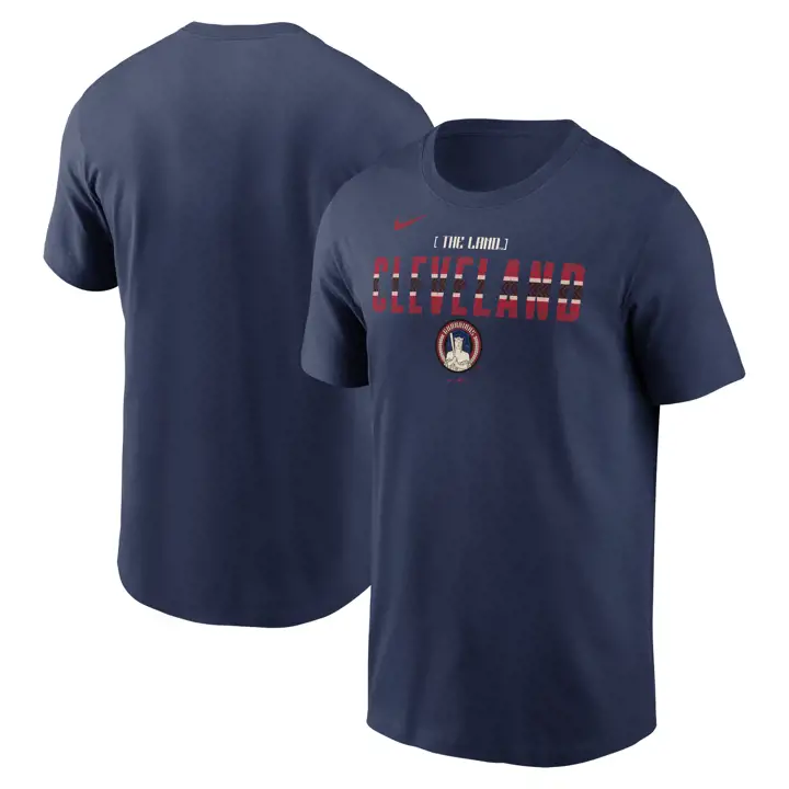 T-shirt Horizon MLB City Connect des Cleveland Guardians marine