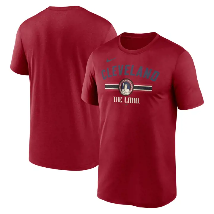 T-shirt légende MLB City Connect des Cleveland Guardians - Noir