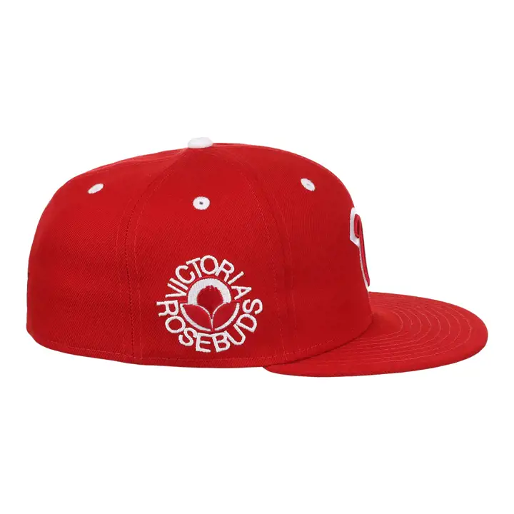 Victoria Rosebuds EFF Lone Star Fitted rouge