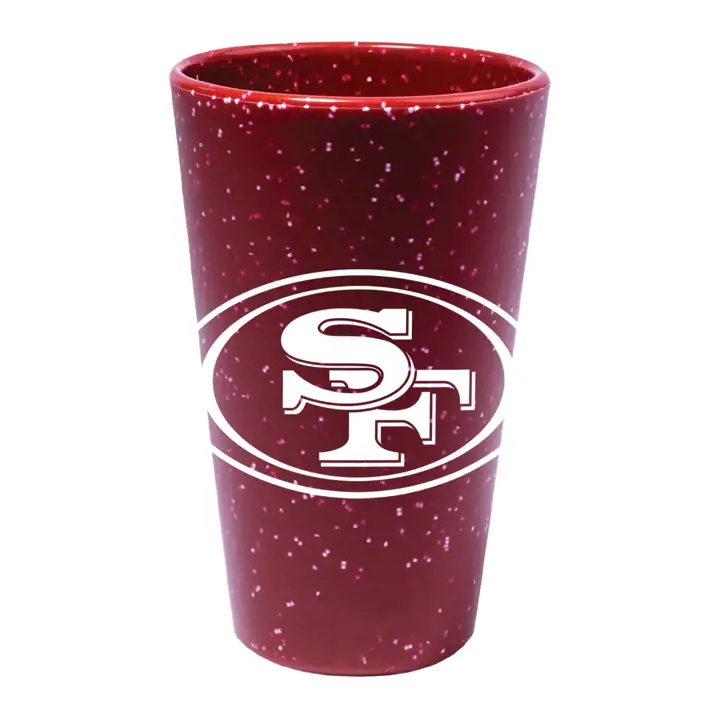Gobelet en silicone aux couleurs de l'équipe des 49ers de San Francisco AST