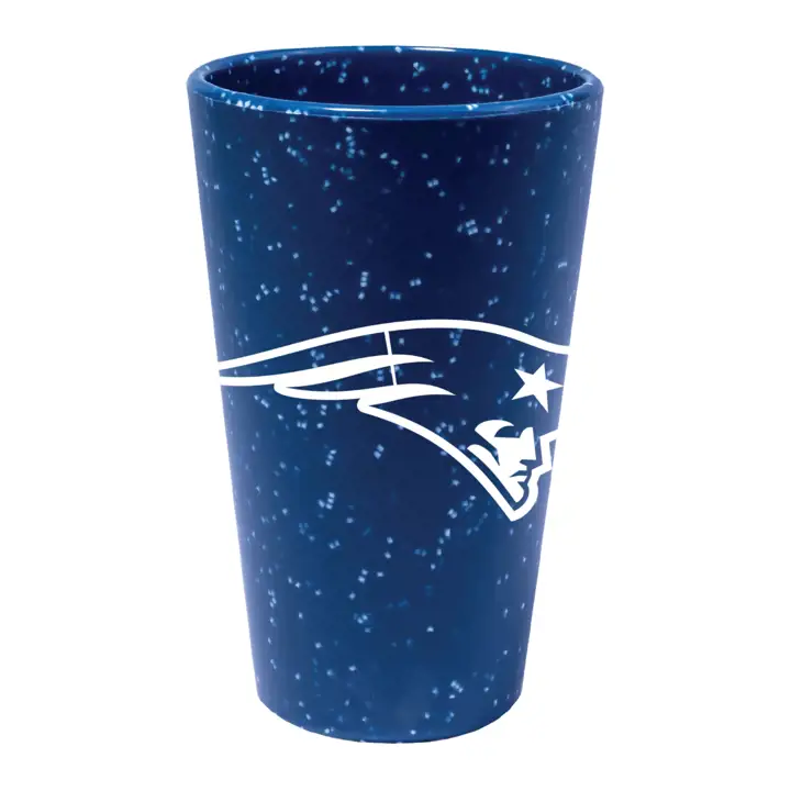 Gobelet en silicone à pinte aux couleurs des New England Patriots