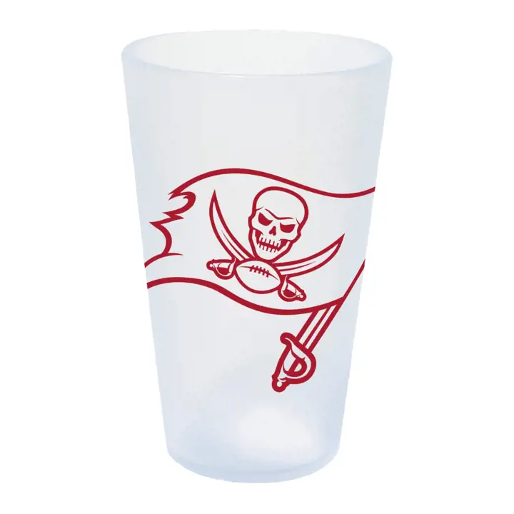 Bucaniers de Tampa Bay, verre à pinte en silicone couleur Glaçage AST