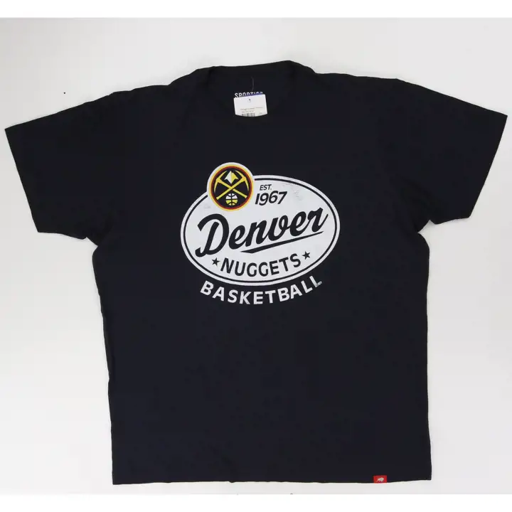 T-shirt Confortable Bleu Marine Distressed Eastside Denver Nuggets NBA