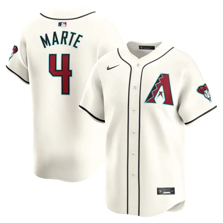Maillot Nike Limited joueur MLB Arizona Diamondbacks Ketel Ma