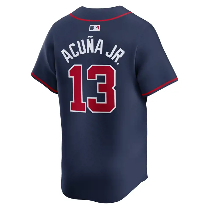 Maillot Nike Limited Joueur MLB Atlanta Braves Ronald Acuña N