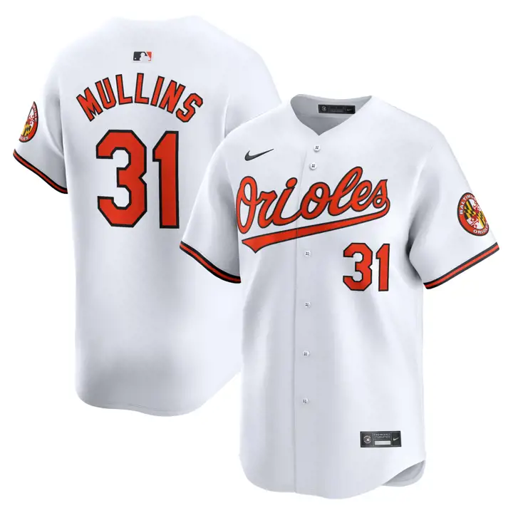 Maillot Nike de joueur limité MLB des Orioles de Baltimore Cedric Mull