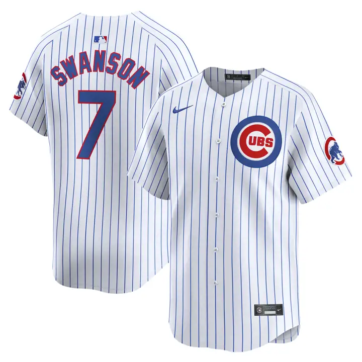 Maillot de joueur Nike MLB des Cubs de Chicago Dansby Swanson W