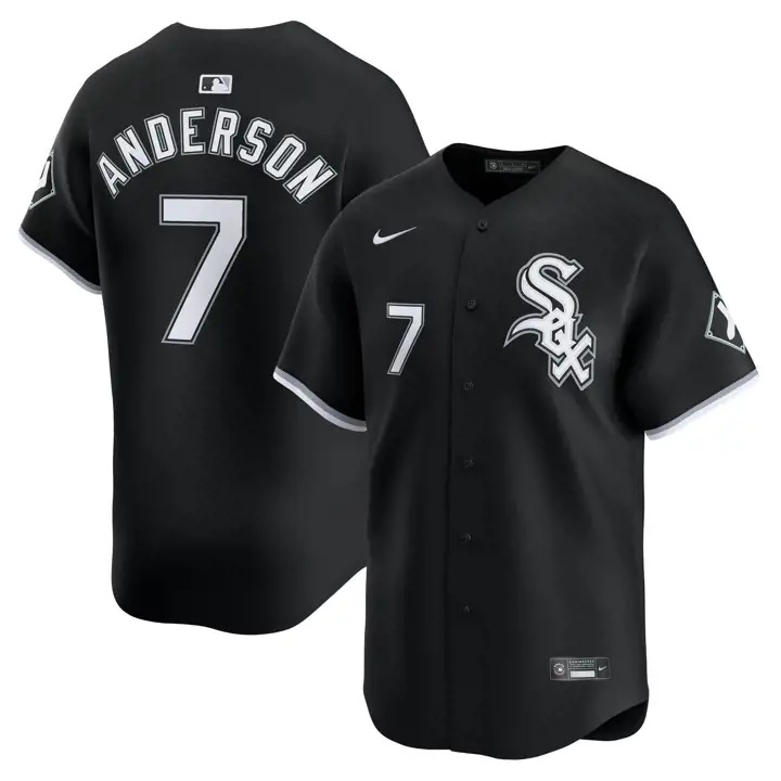 Maillot MLB Nike Limited Joueur Chicago White Sox Tim Anderson