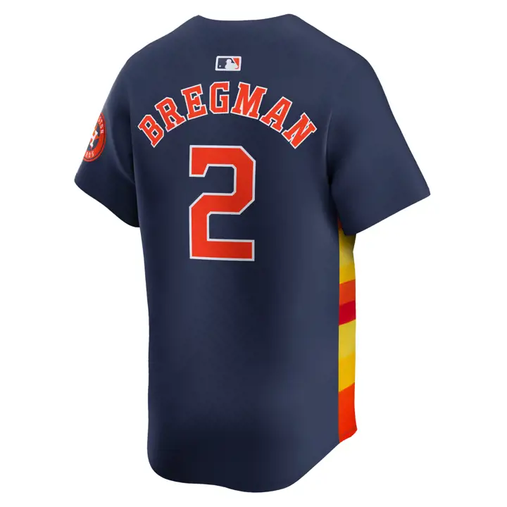 Maillot de joueur Houston Astros MLB Nike Limited Alex Bregman N