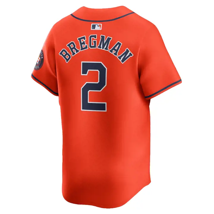 Maillot de joueur Houston Astros MLB Nike Limited Alex Bregman O