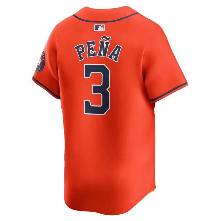 Houston Astros MLB Maillot Nike Édition Limitée Joueur Jeremy Peña OU