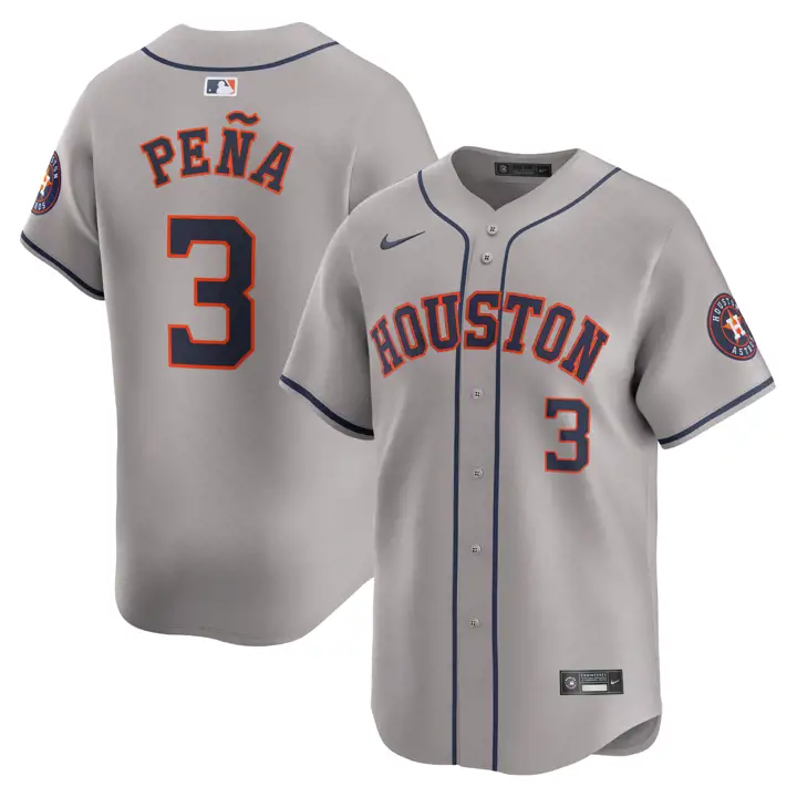 Houston Astros MLB Maillot Nike Limited Joueur Jeremy Pena GR
