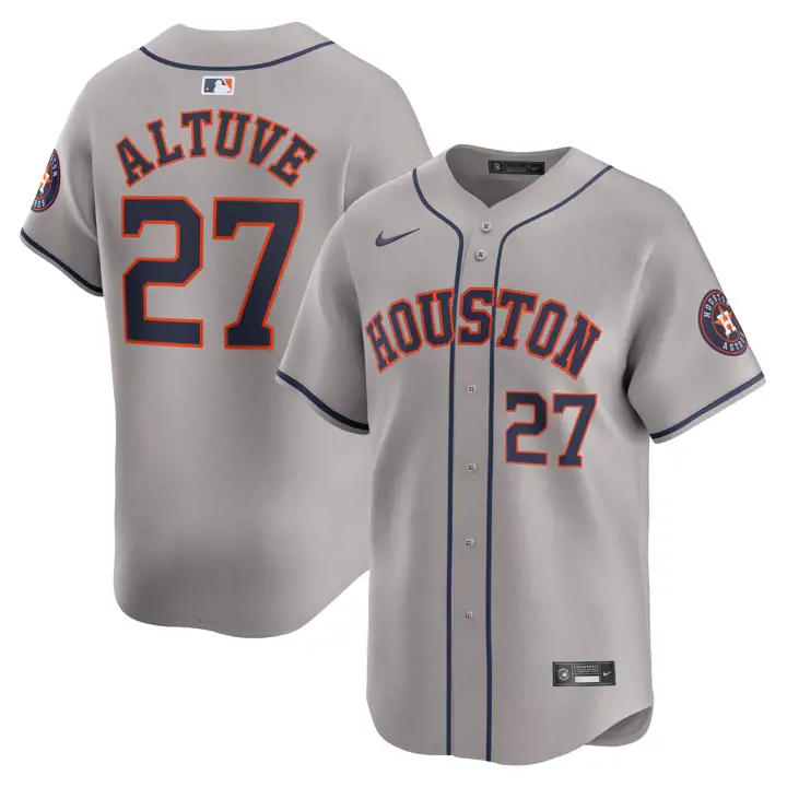 Houston Astros MLB Nike Maillot de joueur édition limitée Jose Altuve GR