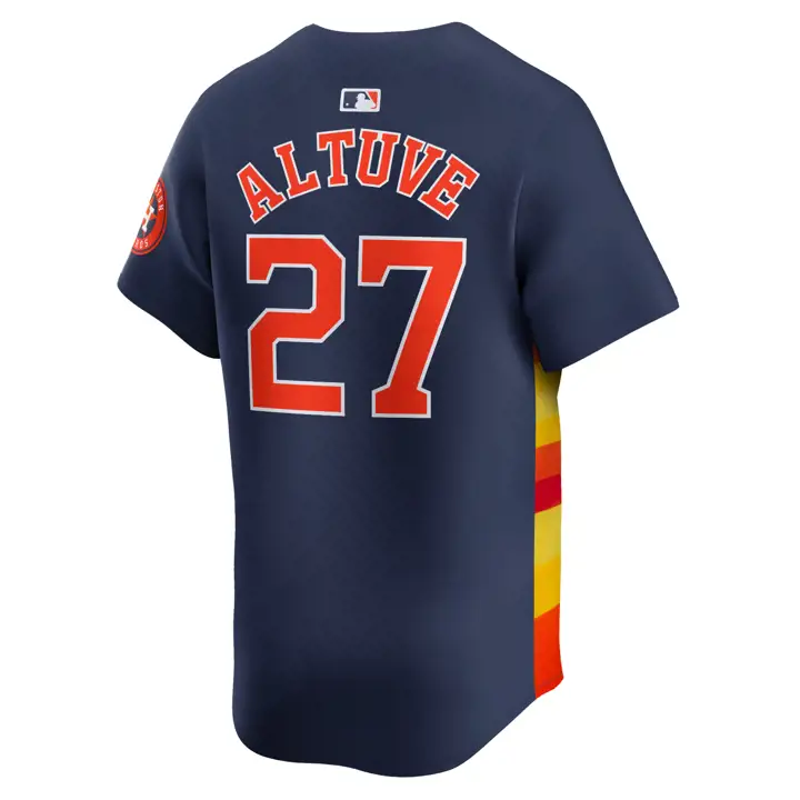 Maillot de joueur Houston Astros MLB Nike Limited Jose Altuve NA
