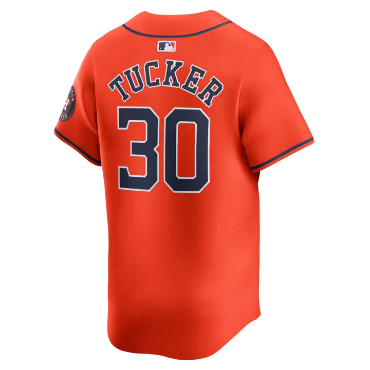 Houston Astros MLB Nike Maillot de joueur édition limitée Kyle Tucker OU