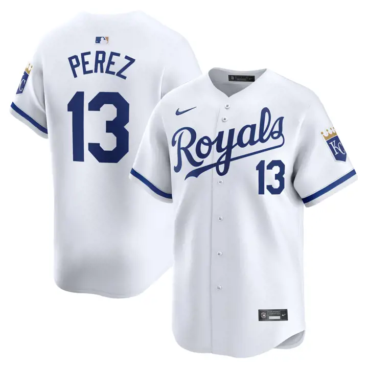 Maillot MLB Nike Limited Player des Kansas City Royals Salvador P