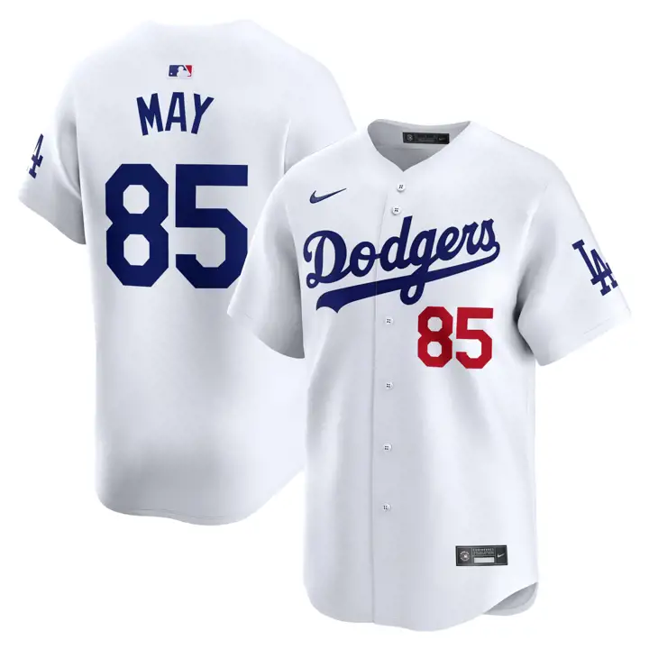 Maillot de joueur Los Angeles Dodgers MLB Nike Limited Dustin Ma