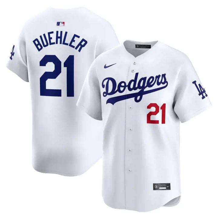 Maillot Nike Limited Joueur MLB Los Angeles Dodgers Walker Bu