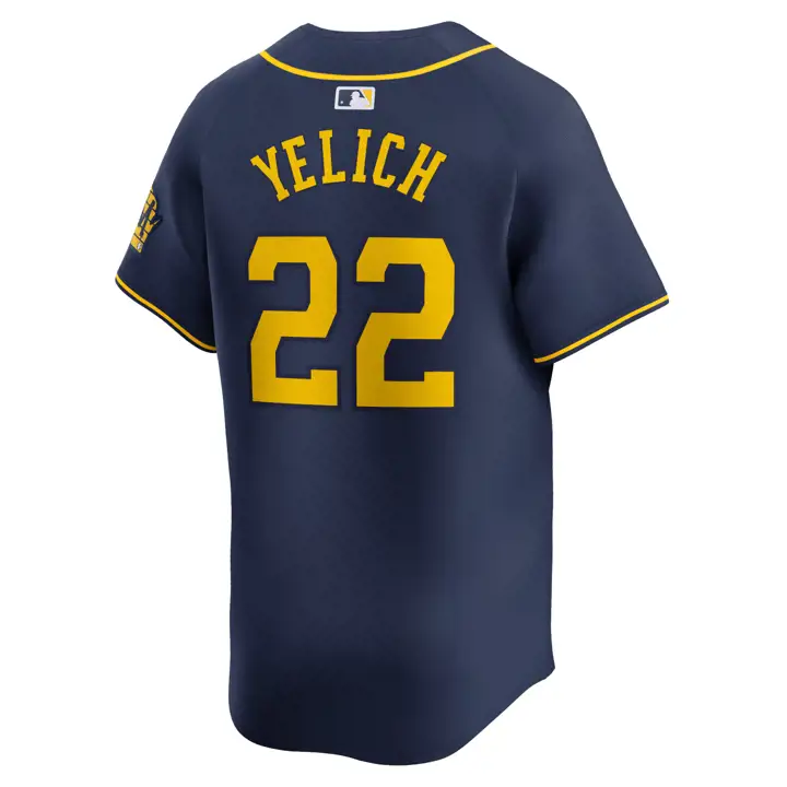 Maillot de joueur édition limitée des Milwaukee Brewers MLB Nike Christian Y
