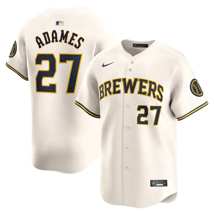 Maillot de joueur édition limitée Milwaukee Brewers MLB Nike Willy Adames