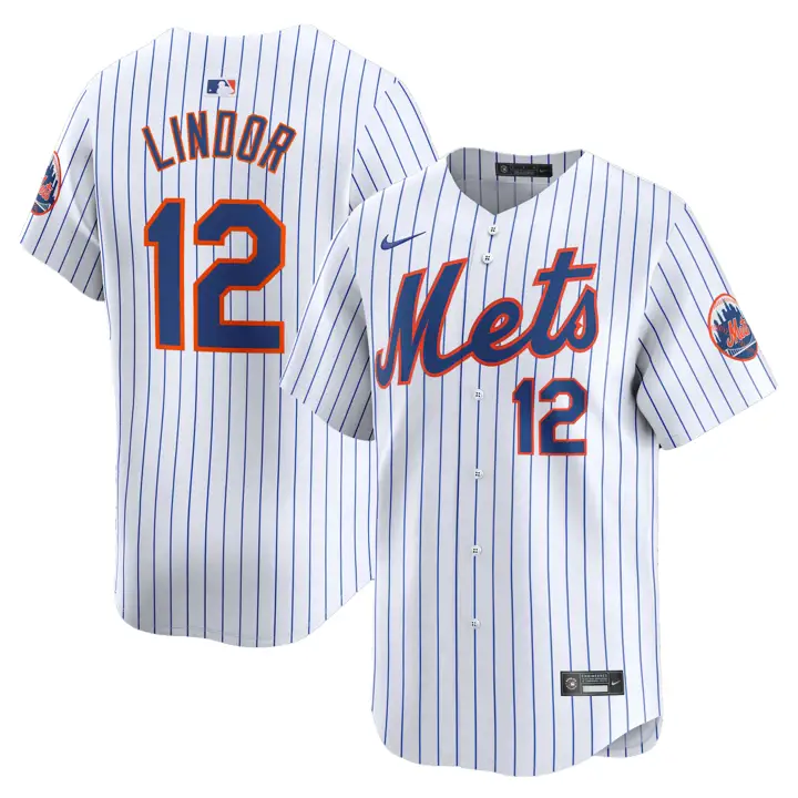 New York Mets MLB Maillot Nike Limited Joueur Francisco Lindor
