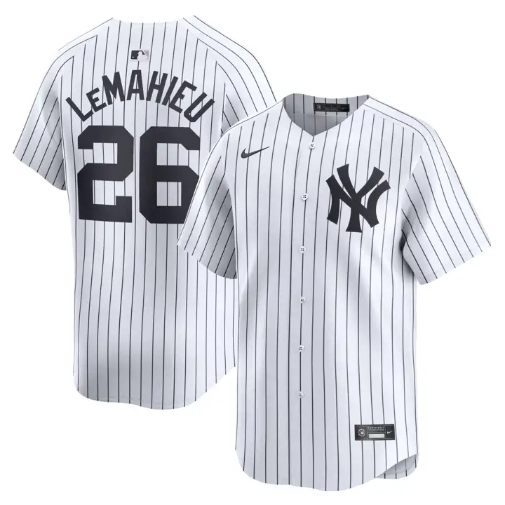 Maillot de joueur DJ LeMahieu édition limitée Nike MLB des Yankees de New York