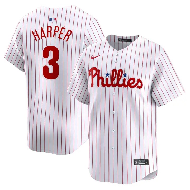 Maillot de joueur édition limitée des Phillies de Philadelphie (MLB) Nike Bryce H