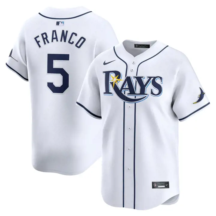 Maillot Nike Limited Joueur MLB Tampa Bay Rays Wander Franco