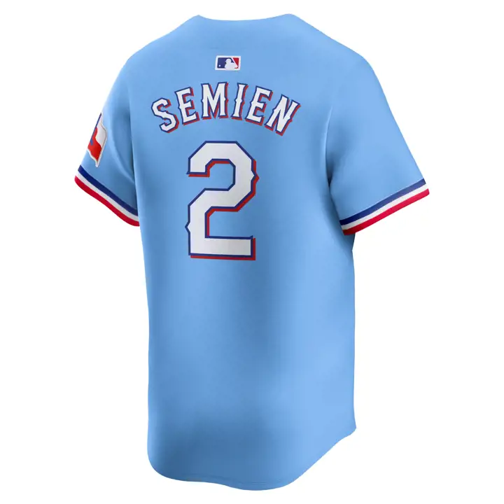 Maillot de joueur Nike Limited MLB des Texas Rangers Marcus Semien T. L