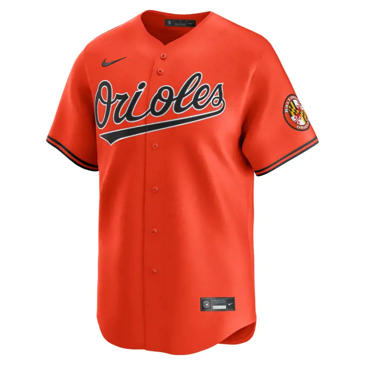 Maillot vierge limité Nike MLB des Orioles de Baltimore ORG