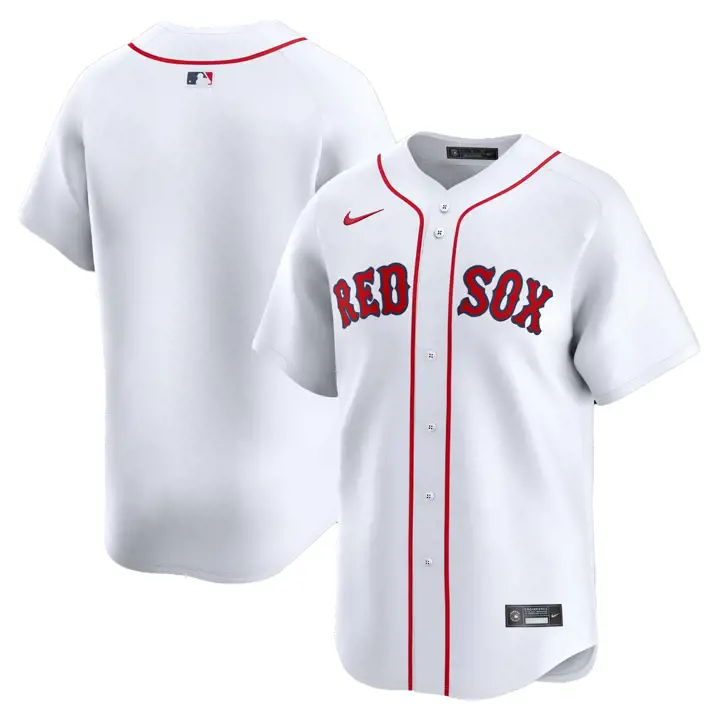 Maillot domicile Boston Red Sox MLB Nike Limited vierge BLC