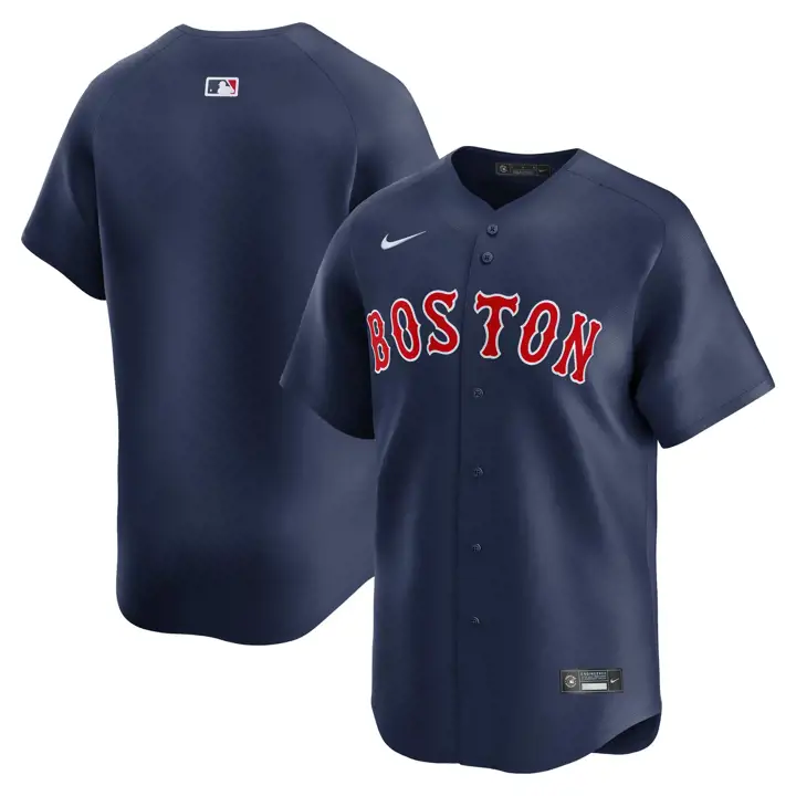 Maillot vierge Boston Red Sox MLB Nike Limited BLEU MARINE