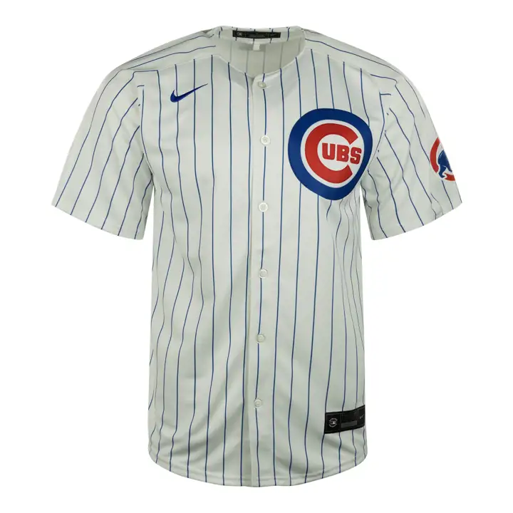 Maillot MLB Nike Limited vierge Chicago Cubs Domicile BLA/BLE