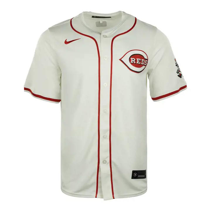 Maillot domicile vierge limité Nike MLB des Reds de Cincinnati