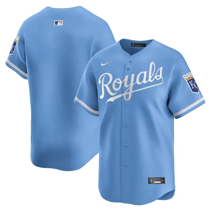 Maillot LBL vierge Nike Limited MLB des Kansas City Royals