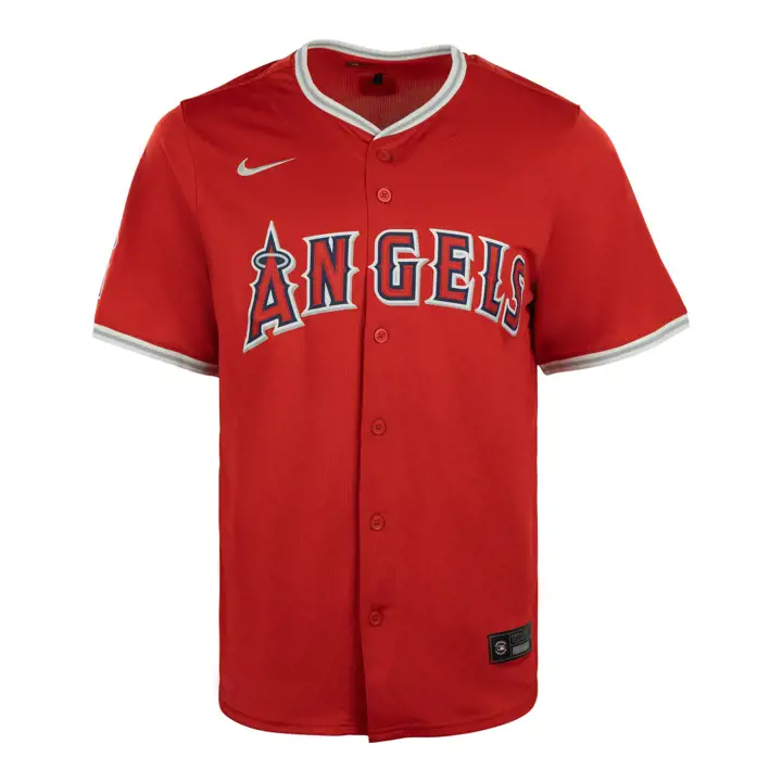 Maillot vierge Los Angeles Angels MLB Nike Edition Limitée ROUGE