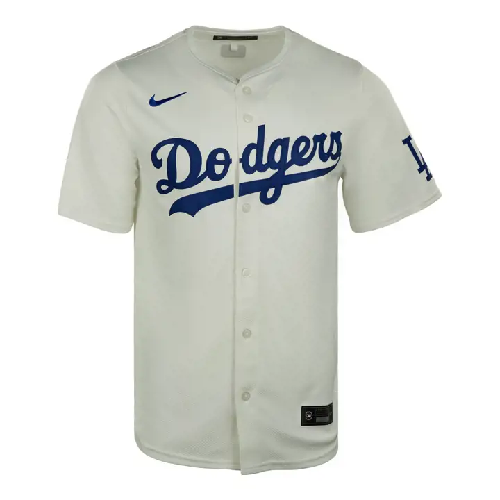 Maillot Domicile Blanc Vierge Los Angeles Dodgers MLB Nike Édition Limitée