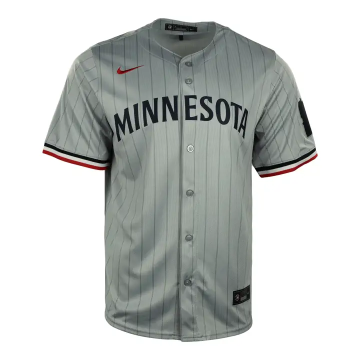 Maillot vierge Minnesota Twins MLB Nike édition limitée Route GRY