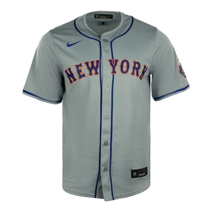 Maillot vierge New York Mets MLB Nike Limited, version extérieure, gris