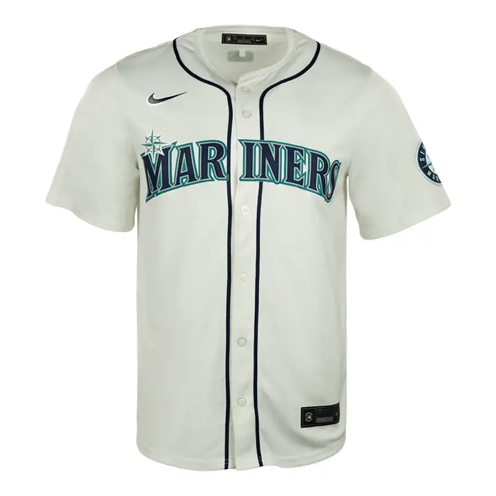 Maillot Blanc MLB Nike Limited Mariners de Seattle Domicile Vierge